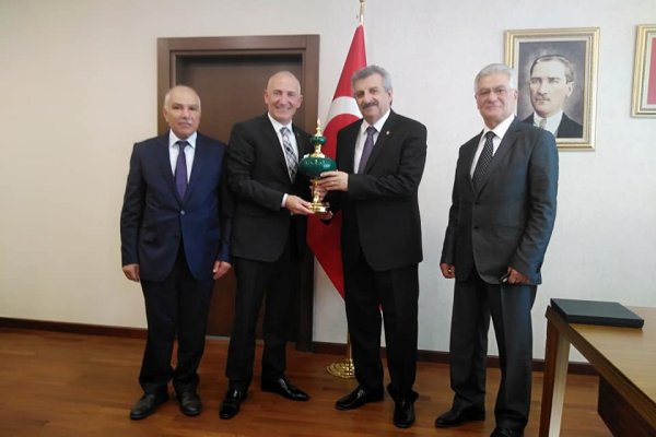 Başkanımızdan Büyükdede'ye Ziyaret