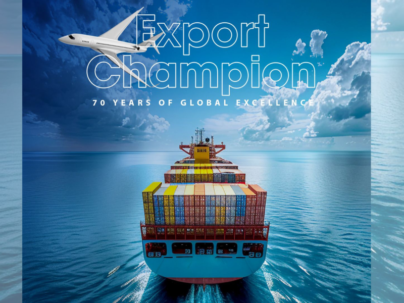 Alapala International Inc. Named Export Champion Once Again in Its 70th Year
