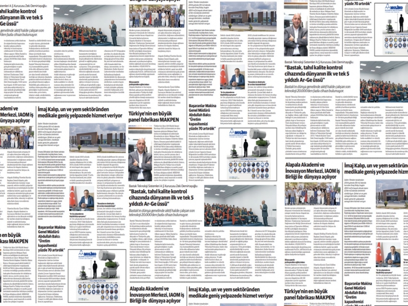 Türkiye Ekonomi Gazetesi, değirmen ve yem sektörünün önde gelen isimlerini tanıttı