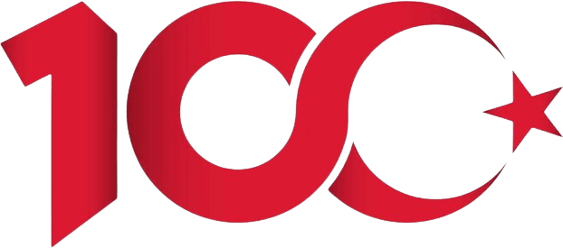 Türkiye Cumhuriyeti'nin 100. Yılı logosu
